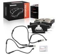 Frankberg Brake Kit Disc Pad Front Compatible with 1 Series F20 125 2.0L 2011-2019 2 Cabriolet F23 220 225 228 230 2.0L 2014-2021 3 Series F30 F80 318-330 2.0L-3.0L 2011-2018 Replace# 34106799801