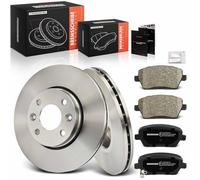Frankberg Brake Kit incl. 2x Brake Disc + 4x Brake Pad Front