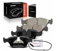 Frankberg Brake Pad Brake Block Brake Kit Disc Pad Front Axle Compatible with 5 Series E39 520d 520i 523i 525d 525i 525td 525tds 528i 530d 535i 2.0L-3.5L 1995-2003 Replace# 34116761278