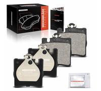 Frankberg Brake Pad Rear Compatible with C-Class Coupe CL203 C230 C30 A.M.G C320 C350 1.8L-3.5L 2001-2008 SLK R171 280 300 350 200 1.8L-3.5L 2004-2011 Replace# 0054201920