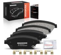 Frankberg Brake Pad Set incl. 4x Brake Pad Front Replace #1605263 | Compatible with Opel Mokka/Mokka X, Astra J, Zafira, Ampera, Chevrolet Orlando, Cruze, Trax, Volt, Vauxhall Zafira MK III