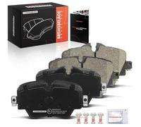 Frankberg Brake Pad Set incl. 4x Pads Front Compatible with 1 Series F40 X1 F48 X3 F97 G01 G08 5 Series Touring G31 3 Series Touring G21 G81 Replace# 34106860019,34106888777
