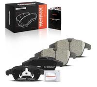 Frankberg Brake Pad Set incl. 4x Pads Front Compatible with 208 I CA CC C4 Grand Picasso I UA 308 CC 4B 307 Break 3E C4 Picasso I MPV UD Replace# 425362,425477