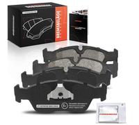 Frankberg Brake Pad Set incl. 4x Pads Front Compatible with 3 Series Compact E46 3 Series Touring E46 3 Series E46 3 Series Cabriolet E46 Replace# 34111164498, 34111161445