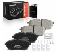 Frankberg Brake Pad Set incl. 4x Pads Front Compatible with A.m.a.r.o.k Platform/Chassis S1B S6B S7B Replace# 2H6698151,2H6698151A