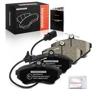 Frankberg Brake Pad Set incl. 4x Pads Front Compatible with A4 8E2 A4 8D2 A4 Avant 8E5 P.a.s.s.a.t Variant 3B5 A4 Avant 8D5 Replace# 8E0698151B,8E0615115B