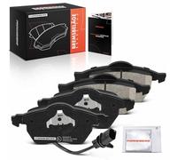 Frankberg Brake Pad Set incl. 4x Pads Front Compatible with A4 8E2 A4 Avant 8E5 A6 Avant 4F5 P.a.s.s.a.t Variant 3B5 Variant 3B6 Replace# 4B0698151E
