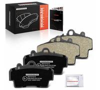 Frankberg Brake Pad Set incl. 4x Pads Front Compatible with B.o.x.s.t.e.r 986 B.o.x.s.t.e.r 987 C.a.y.m.a.n 987 Replace# 98635193915