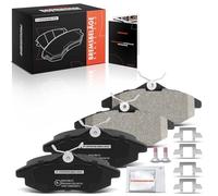 Frankberg Brake Pad Set incl. 4x Pads Front Compatible with C3 I FC FN C2 JM C2 Enterprise JG Replace# 425258,425236