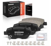 Frankberg Brake Pad Set incl. 4x Pads Front Compatible with Corsa D S07 Adam M13 Doblo MPV 119 223 Doblo Box/MPV 223 Replace# 1605226,1605184