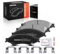 Frankberg Brake Pad Set incl. 4x Pads Front Compatible with Discovery II L318 R.a.n.g.e R.o.v.e.r II P38A R.a.n.g.e R.o.v.e.r I Replace# SFP000210,STC3685