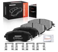 Frankberg Brake Pad Set incl. 4x Pads Front Compatible with Forester SH GT 86 Coupe ZN6 XV GP Forester SJ Impreza Replace# 26296SC010,26296FJ020