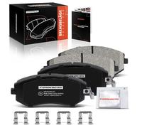 Frankberg Brake Pad Set incl. 4x Pads Front Compatible with Forester SH XV GP Forester SG XV GT Legacy IV Station Wagon BP Replace# 26296AG040,26296FE000