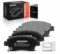 Frankberg Brake Pad Set incl. 4x Pads Front Compatible with IQ J1 Yaris Verso P2 Prius Liftback W2 Yaris P1 C.o.r.o.l.l.a E12 Replace# 0446552022