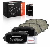 Frankberg Brake Pad Set incl. 4x Pads Front Compatible with MX-5 II NB MX-5 I NA Replace# NAY53323Z,NAY53323ZA
