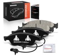 Frankberg Brake Pad Set incl. 4x Pads Front Compatible with P.h.a.e.t.o.n 3D1 3D2 3D3 3D4 3D6 3D7 3D8 3D9 A6 4F2 A8 4E2 4E8 A6 Avant 4F5 Replace# 4E0698151K