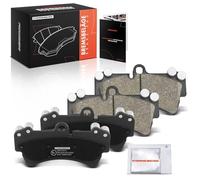 Frankberg Brake Pad Set incl. 4x Pads Front Compatible with T.o.u.a.r.e.g 7L6 7L7 7LA Q7 4LB C.a.y.e.n.n.e 9PA Q7 Van 4LB Replace# 7L6698151A,7L6698151D