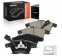 Frankberg Brake Pad Set incl. 4x Pads Front Compatible with Transporter V Bus 7EB 7EJ 7HB 7HJ M.u.l.t.i.v.a.n V 7EF 7EM 7EN 7HF 7HM 7HN Replace# 7H0698151C
