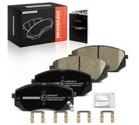 Frankberg Brake Pad Set incl. 4x Pads Front Compatible with Tucson TL TLE Kona OS OSE OSI Sportage QL QLE Xceed CD Sportage SL Replace# 581013ZA00