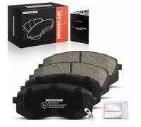 Frankberg Brake Pad Set incl. 4x Pads Front Compatible with Tucson TL TLE Kona OS OSE OSI Sportage QL QLE Xceed CD Sportage SL Replace# 58101D7A00, 581011DE00