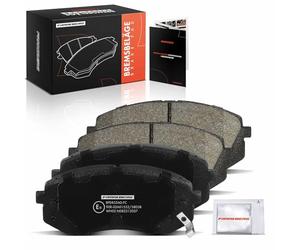 Frankberg Brake Pad Set incl. 4x Pads Front Compatible with Tucson TL TLE Kona OS OSE OSI Sportage QL QLE Xceed CD Sportage SL Replace# 58101D7A00, 581011DE00