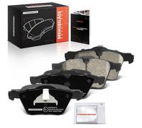 Frankberg Brake Pad Set incl. 4x Pads Front Compatible with V60 I 155 Galaxy WA6 V70 III 135 V60 II 225 XC70 II 136 Replace# ME6G9J2K021CA,31323601