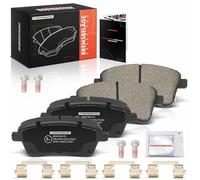 Frankberg Brake Pad Set incl. 4x Pads Front Compatible with Venga YN 1.4L 1.6L 2010-2019 Replace# 581011PA00