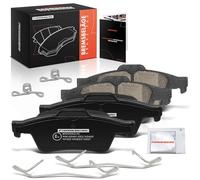 Frankberg Brake Pad Set incl. 4x Pads Rear Compatible with 3 BL Vectra C Caravan Z02 C-Max DM2 Focus C-Max DM2 3 BK Replace# 1233679,1360254