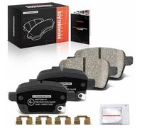 Frankberg Brake Pad Set incl. 4x Pads Rear Compatible with Adam M13 Corsa E X15 500L 351 352 Tipo Estate 356 357 Replace# 1605285, 95517078