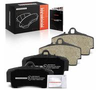 Frankberg Brake Pad Set incl. 4x Pads Rear Compatible with B.o.x.s.t.e.r 986 911 Cabriolet 996 911 996 C.a.y.m.a.n 987 Replace# 98635293910, 99635293000