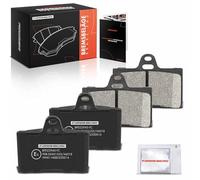 Frankberg Brake Pad Set incl. 4x Pads Rear Compatible with C5 I DC C5 I Break DE C5 II RC C5 II Break RE Replace# 1617257280