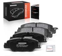 Frankberg Brake Pad Set incl. 4x Pads Rear Compatible with CX-5 KF CX-5 GH KE CX-5 Van KE Replace# KAY02648Z,KBY62648Z