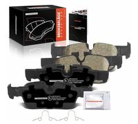 Frankberg Brake Pads Brake Pad Set Rear Axle Compatible with Mini F56 Cooper Electric 2019-2023 1 Series F40 116d 118d 118i 120d 1.5L-2.0L 2019-2023 Replace# 34216859917