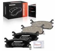 Frankberg Brake Pad Set incl. 4x Pads Rear Compatible with MX-5 II NB MX-5 I NA Replace# NAY52643Z,NAY52643ZB