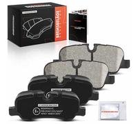 Frankberg Brake Pad Set incl. 4x Pads Rear Compatible with R.a.n.g.e R.o.v.e.r Sport L320 Discovery IV L319 Discovery III LA Replace# LR010664,LR015519