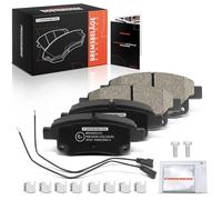 Frankberg Brake Pad Set incl. 4x Pads Rear Compatible with Transit Bus FB FC FD FS FZ Transit Tourneo Transit Replace# 1824348,1852717