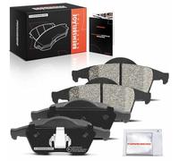 Frankberg Brake Pad Set incl. 4x Pads Rear Compatible with V70 II 285 V70 I 875 876 S60 I 384 XC70 Cross Country 295 S80 I 184 Replace# 30648382,272399