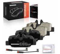 Frankberg Brake Pad Set incl. 4x Pads Rear Compatible with Vito Bus W639 Vito/Mixto Box W639 Viano W639 Replace# 0064202120,A0064202120