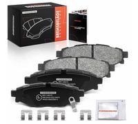 Frankberg Brake Pad Set incl. 4x Pads Rear Compatible with XV GP GT 86 Coupe ZN6 Forester SH Legacy IV Station Wagon BP Forester SJ Replace# 26696FJ000