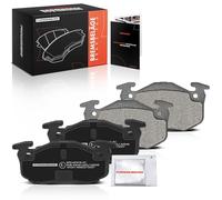 Frankberg Brake Pad Set Includes 4 brake pads Rear 7701202210 425257 | Compatible with: M.e.g.a.n.e I Classic LA0/1, Xsara N1, 206 sedan, Super 5 B/C40, 306 7B N3 N5, M.e.g.a.n.e I BA0/1