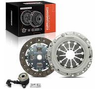 Frankberg Clutch Kit Flywheel and Clutch with Central release bearing Compatible with Micra C+C III K12 1.4L 2005-2010 Micra III K12 1.4L 2003-2010 Note E11 NE11 1.4L 2006-2013 Replace# 3000990110