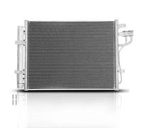 Frankberg Condenser Air Conditioning Compatible with i10 BA IA 2013-2017 i10 Notchback 2015-2017 Replace # 97606B9100 97606B9000 940592