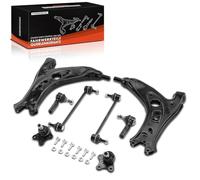 Frankberg Control Arm Kit front axle Left Right 6Q0411315C | Compatible with: Polo 9A 9N, R.o.o.m.s.t.e.r 5J7, Fabia I Praktik 6Y5, Fabia I 6Y2, Fabia II 542, Cordoba 6L2
