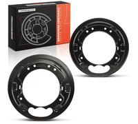 Frankberg Cover Plate Anchor Plate Cover Plate Brake Anchor Plate Compatible with Vito 2014-2024 Brake Dust Shield Rear Left and Right Black Set of 2 Replace# A4474230620