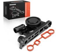 Frankberg Crankcase Oil Breather with Gasket Cylinder head Compatible with Golf V 1K1 A3 8P1 P.a.s.s.a.t 3C2 J.e.t.t.a III 1K2 TT 8J3 Altea 5P1 Replace# 06F129101N