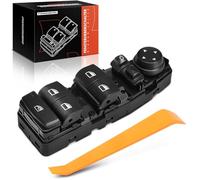 Frankberg Electric Window RegulatorSwitches Driver's side 8-Pin Compatible with X1 E84 2009-2015 Replace# 61319216048,61319193658