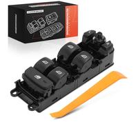 Frankberg Electric Window RegulatorSwitches Driver's side Front Left Compatible with XC70 2010-2013 S80 2010-2016 V70 Replace# 31334881,31272004