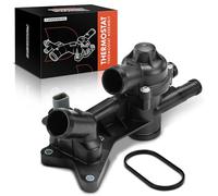 Frankberg Engine Coolant thermostat Housing 2-Pin Compatible with Polo 9A 9N 6C1 6R1 Fabia II 542 Ibiza IV 6J5 6P1 Rooms.ter 5J7 Rapid NH3 NK3 NK6 Cordoba 6L2 Fox Replace# 03C121111B
