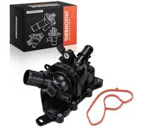 Frankberg Engine Coolant thermostat Housing 2-Pin Petrol Compatible with Duster HM A-Class W177 B-Class W247 Qashqai III J12 C.a.p.t.u.r I H5 J5 Replace# 110600260R