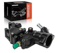 Frankberg Engine Coolant thermostat Housing thermostatHousing 103°C Compatible with C3 II SC 1.1L 1.4L 2009-2016 206 SW 2E/K 1.1L 1.4L 2002-2007 C3 II SC 1.1L 1.4L 2009-2016 Replace# 9654775080